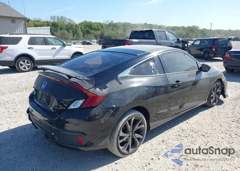 2019 Honda Civic Sport из США, поврежденный, VIN 2HGFC4B83KH309487